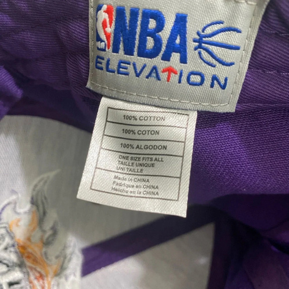 Phoenix Suns Purple  Baseball Hat Adjustable NBA Elevation 100% Cotton - Picture 9 of 9
